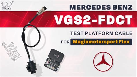 How To Read Write Mercedes Benz Vgs Fdct Tcu With Magicmotorsport Flex