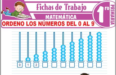 Notación desarrollada y cifrada de números para Primero de Primaria