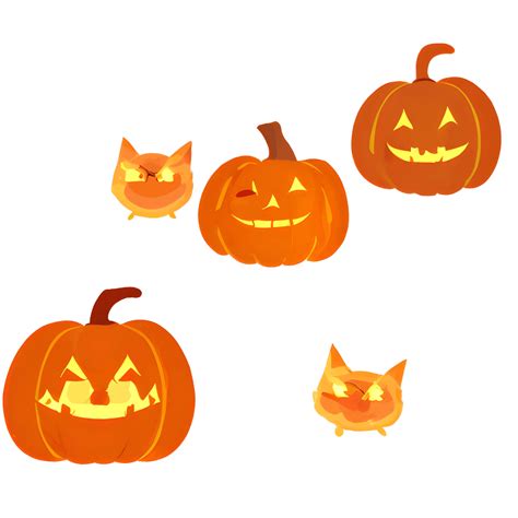 Kawaii Cute Illustration Cartoon Chibi Pumpkin · Creative Fabrica