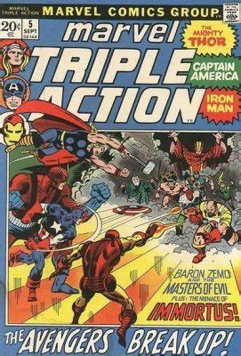 Marvel Triple Action Marvel Comics Comic Book Value And Price Guide