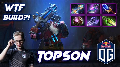 Topson Sniper WTF BUILD Dota 2 Pro Gameplay Watch Learn YouTube