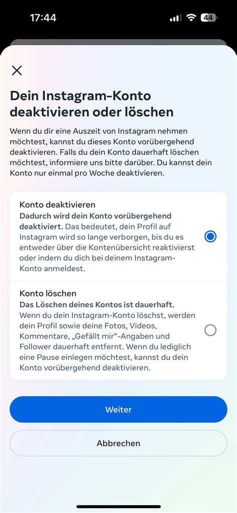 Instagram Account Löschen So Gehts Ionos At