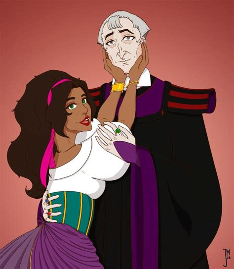 Frollo Y Esmeralda Диснеевские злодеи Капитан джек Капитан джек воробей