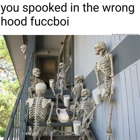 We Flexin Out Here Skeletons Know Your Meme