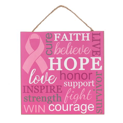 Breast Cancer Awareness Sign – Lemonandlimecraftco