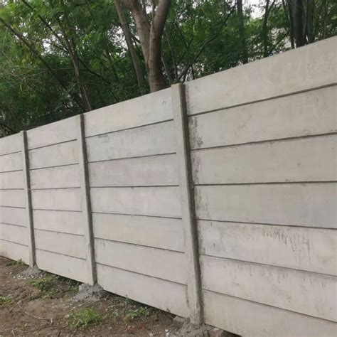 Prefab Rcc Readymade Compound Wall For Industrial Area Thickness