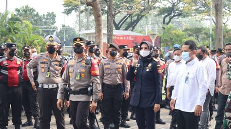 Polresta Bandara Soetta Gelar Apel Gabungan Amankan Presidensi G 20