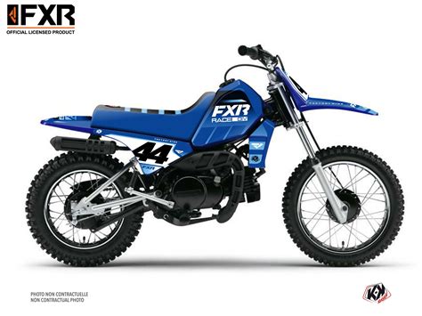 Yamaha Pw 80 Dirt Bike Fxr Revo Graphic Kit Blue Kutvek Kit Graphik