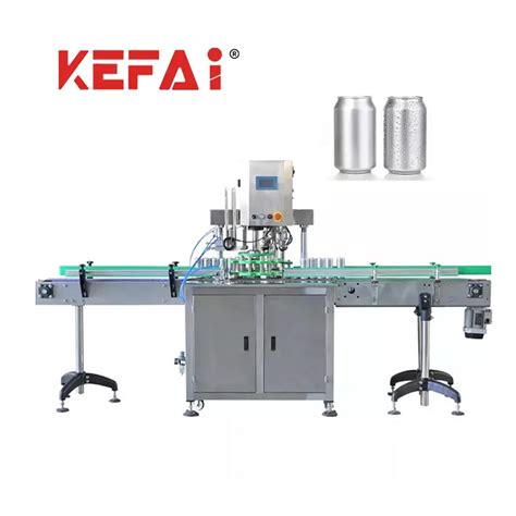 Kefai New Hot Sale Tin Can Sealing Machine Beverage Plastic Bottle