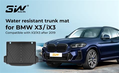 W Bmw X Ix New G Tpe All Weather Custom Boot Car Mat