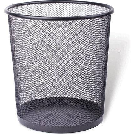 Корзина для бумаги Axent металлическая черная (12) 2119-01 (ID ...