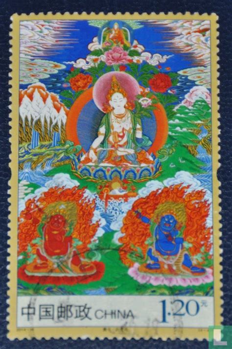 Thangka Buddha 120 2014 China Peoples Republic Lastdodo