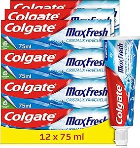 Colgate Dentifrice Colgate Max Fresh Cristaux Fra Cheur Dentifrice