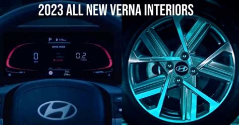 2023 All New Hyundai Verna New Teaser Reveals Interior Details 2023