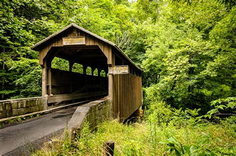 Herns Mill Covered Bridge - msummerfieldimages