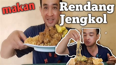 MUKBANG RENDANG JENGKOL DENGAN TELUR DADAR Mukbang Asmr Makan YouTube