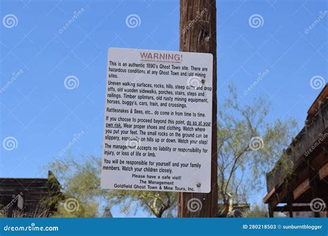 Goldfield Ghost Town, Arizona USA Editorial Stock Photo - Image of town ...