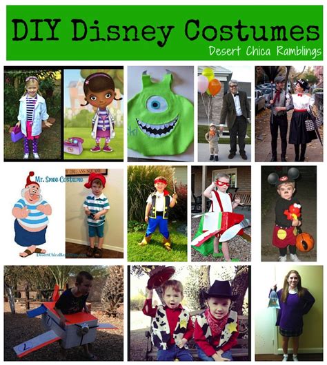 Easy Homemade Disney Character Costumes