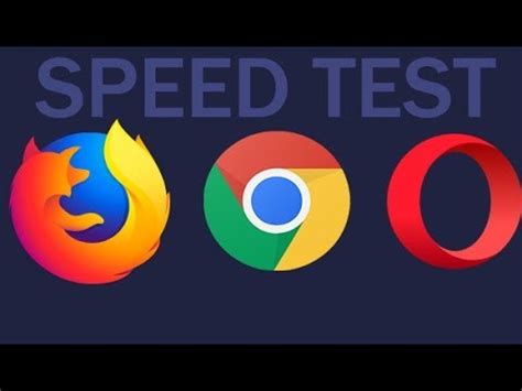 Firefox Quantum Vs Google Chrome Vs Opera Speed Test Youtube