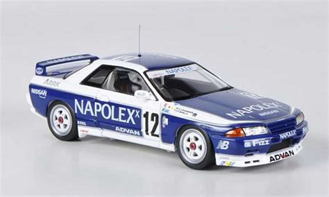 Coche Miniatura Nissan Skyline R32 143 Hpi R32 Gt R No12 Napolex S