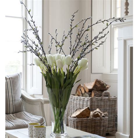 LUXE Artificial Pussy Willow Branch 115cm Artificial Flowers