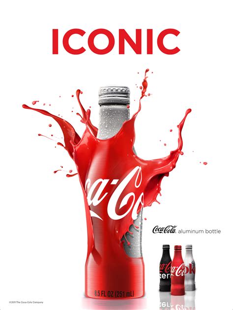 Coca Cola Aluminum Bottle Concept Boards Behance