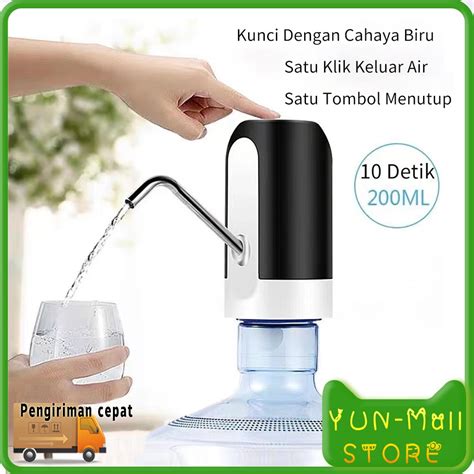 Jual Harga Promo Pompa Galon Elektrik Usb Rechargeable Dispenser