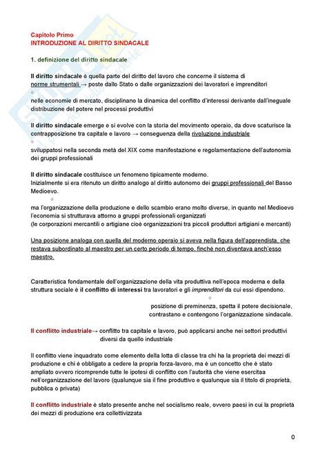 Riassunto Esame Diritto Del Lavoro Prof Zoli Libro Consigliato