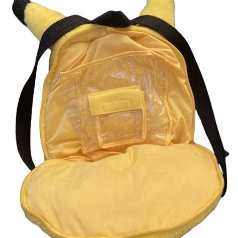 Peluche Sac Dos Bag Officielle Pok Mon Pikachu Tomy Nintendo Vintage