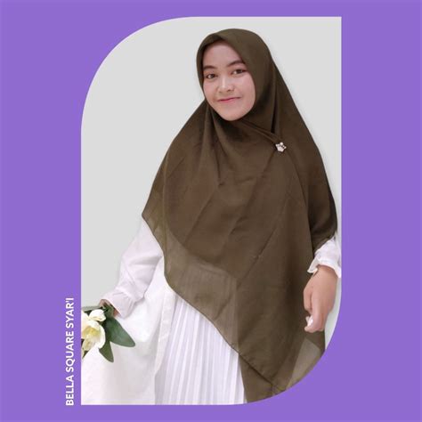 Jual Bella Square Syar I X Dan X Kerudung Hijab Jilbab