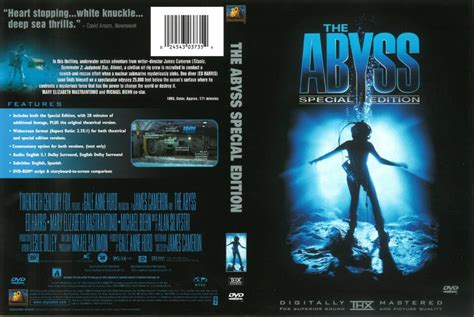 Abyss Special Edition dvd cover (1993) R1