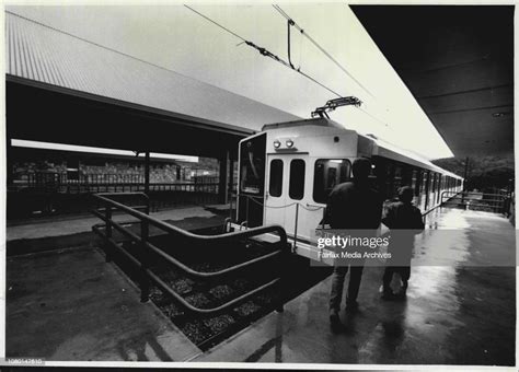 One Of The Trains Pictured At The Thredbo Valley Terminal July 16