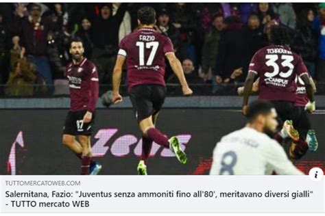 Serie A Tim Salernitana Juventus Pagina Live Juve