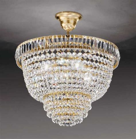 Casa Padrino Lampe Suspendue Baroque De Luxe En Cristal Or Cm