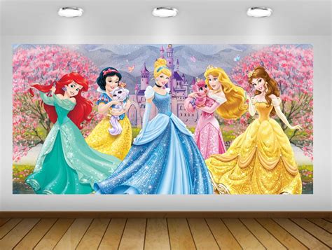 Painel De Festa Princesas Disney X M Elo Produtos Especiais