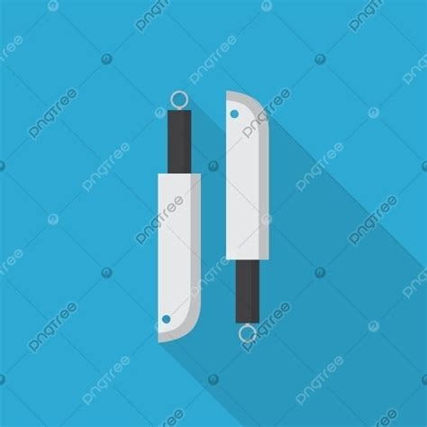 Long Shadow Vector Art Png Knife Icon Set Of Great Flat Icons With