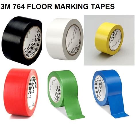 Jual Floor Marking Tape 3M 764 Lakban Lantai 50MM X 33 M Shopee Indonesia