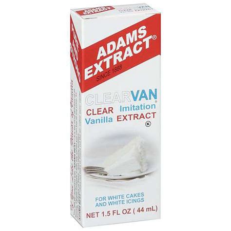 Adams Clear Imitation Vanilla Extract - Shop Baking Ingredients at H-E-B