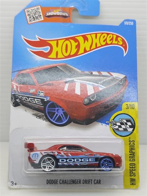 風火輪 Hot Wheels DODGE CHALLENGER DRIFT CAR 道奇 肌肉車 地獄貓 卡況差 蝦皮購物