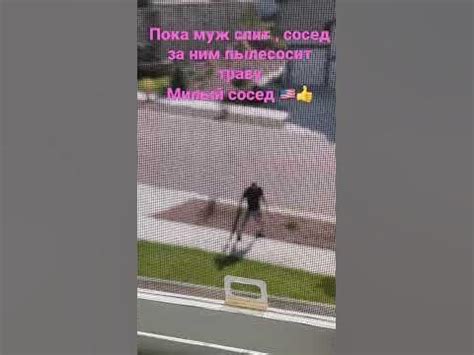 Муж спит, а сосед за ним убирает!!Классный сосед 🇺🇸😃 - YouTube