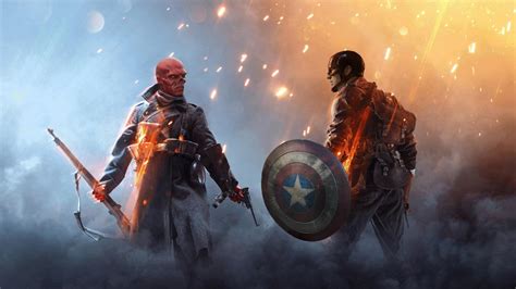 Captain America The First Avenger Red Skull Vs Captain America