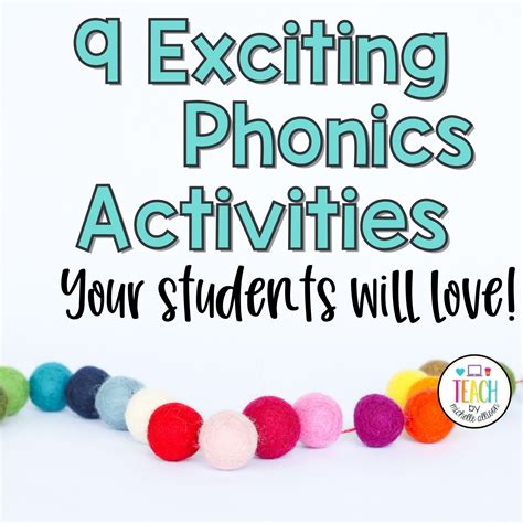 9 Exciting Phonics Activities