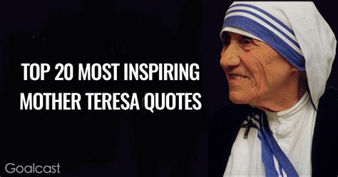 Inspirational Mother Teresa Quotes - ShortQuotes.cc