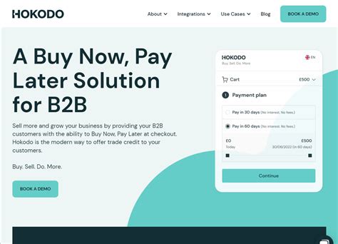 Hokodo The Leading B B Buy Now Pay Later Solution In Europe