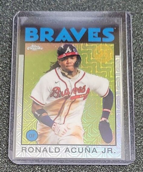 Ronald Acuna Jr Topps Topps Silver Pack Chrome Bc