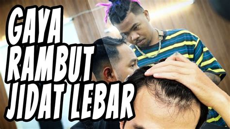 Potongan Rambut Dahi Lebar Pria Model Rambut