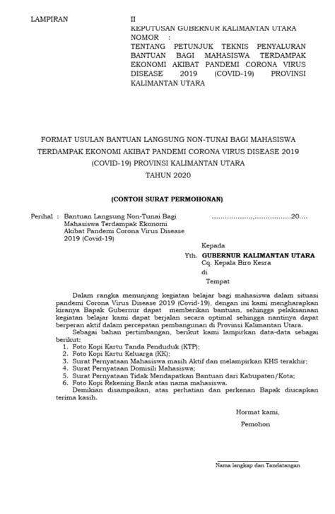 Detail Contoh Penulisan Surat Permohonan Koleksi Nomer 2