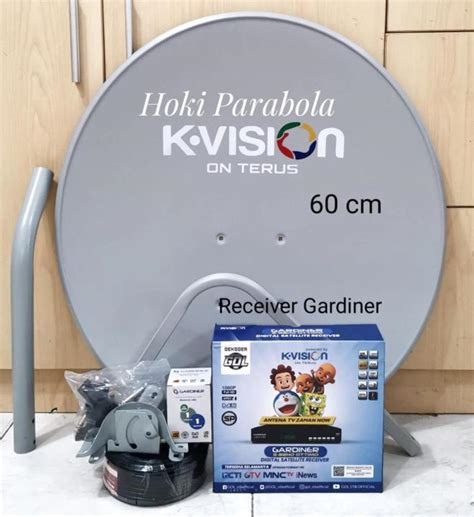 Parabola Mini Kvision Cm Paket Receiver Gardiner Upin Ipin Odu