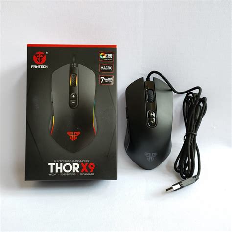 Jual Fantech Gaming Mouse Macro Rgb Thor X Indonesia Shopee Indonesia