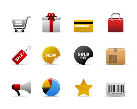 Ecommerce Icons 349536 Vector Art At Vecteezy